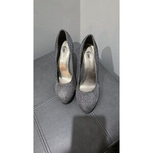 Fioni Night High Heels Womens 8 Classic Formal Party Sparkle Platform New Years